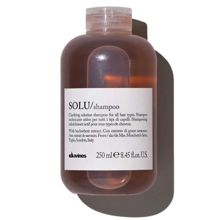 Активно освежающий шампунь для глубокого очищения волос - Davines Essential Haircare Solu Shampoo